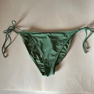 O'Neill Women's String Bikini Maracas Bottoms Size Large Green NWT